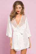Romantic Eyelash Lace Robe
