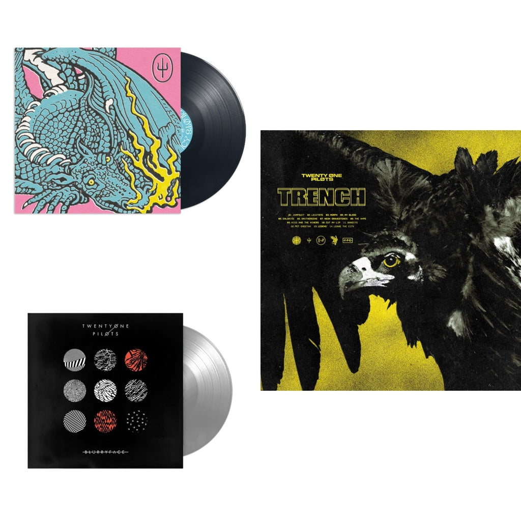 Scaled & Icy & Blurryface (Silver LP Vinyl Fbr Anniversary) & Trench (2LP/Dl Code)