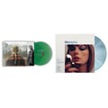 Taylor Swift - Evermore (Translucent Green Vinyl/2LP) & Midnights (X) (Moonstone Blue LP Vinyl)