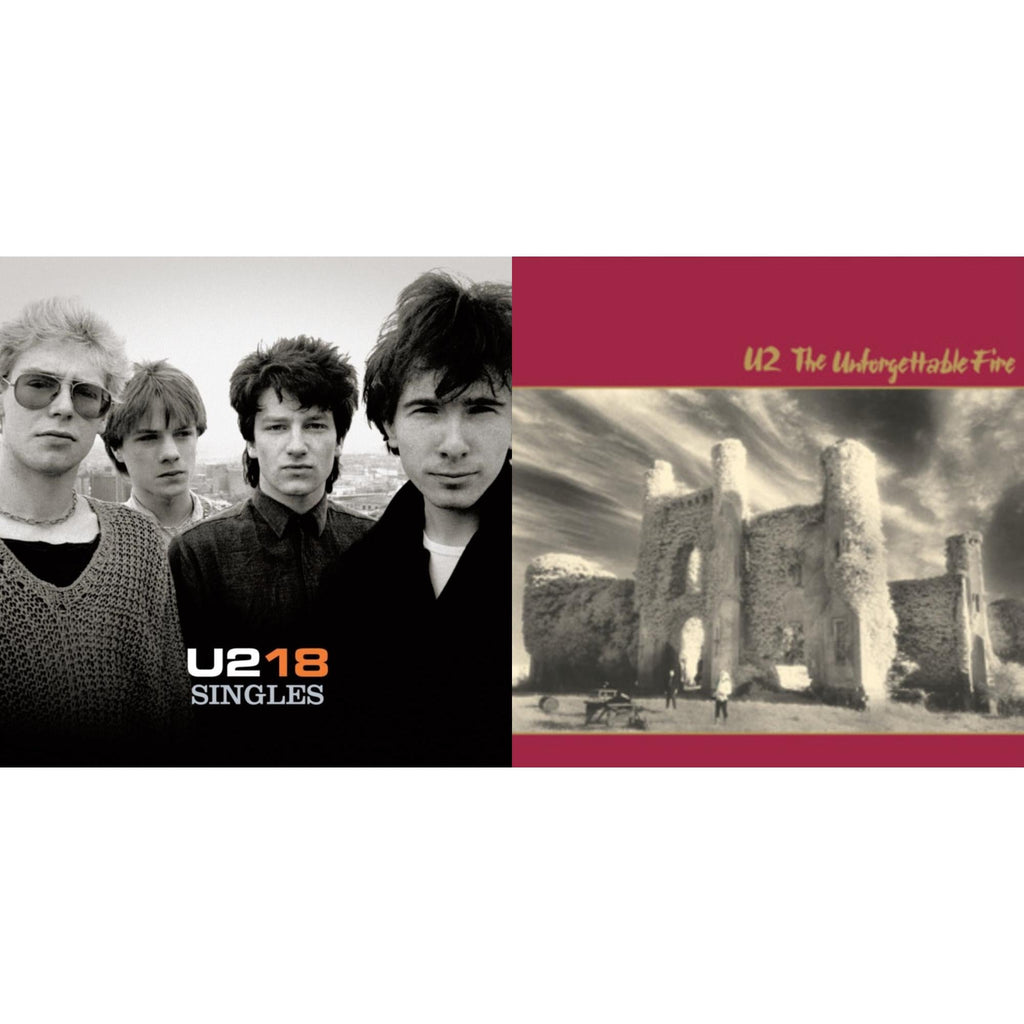 U218 Singles & Unforgettable Fire