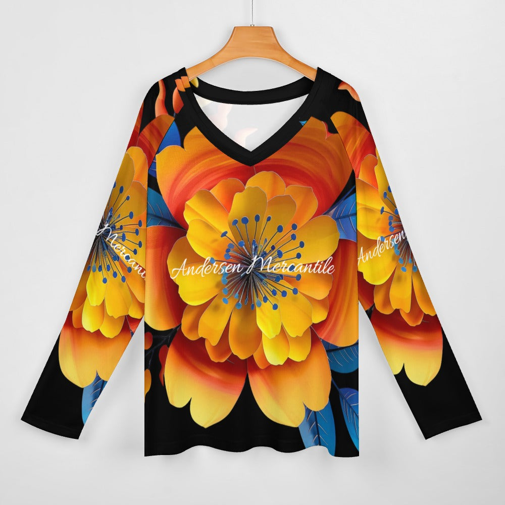 Women's Long Sleeve Loose Tee