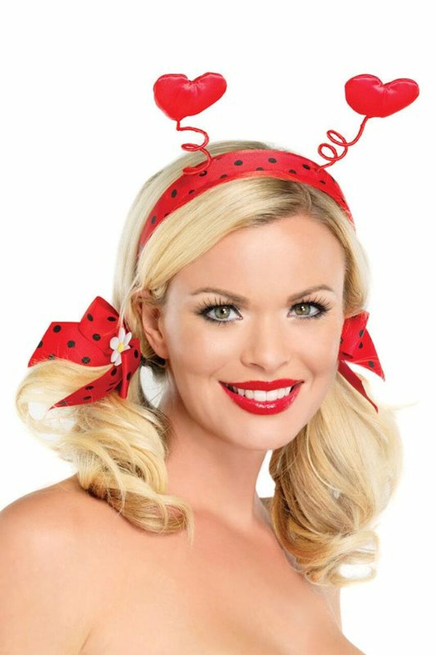 Love Bug Valentine's Day Hair Bow Set - Andersen Mercantile