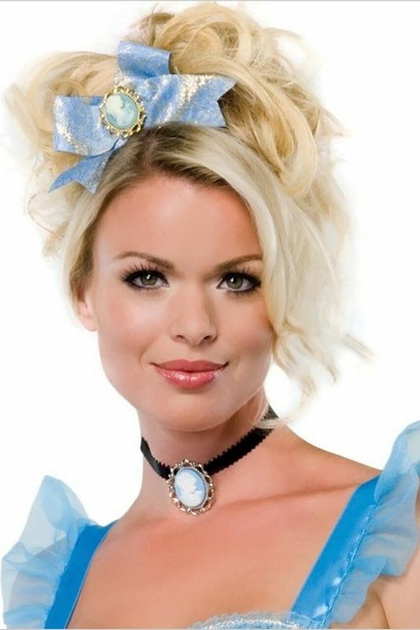 Princess Brocade Hair Bows Accessory - Andersen Mercantile