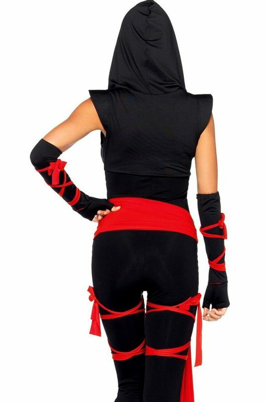 Deadly Ninja Costume with Face Mask - Andersen Mercantile
