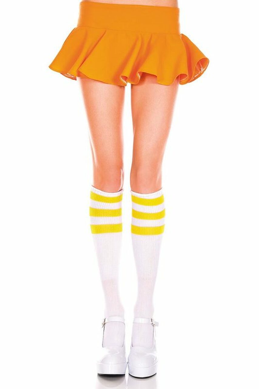 Triple Striped Knee High Socks - Andersen Mercantile