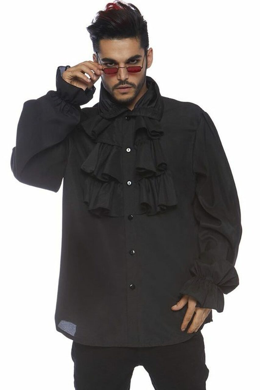 Ruffle Front Shirt - Andersen Mercantile