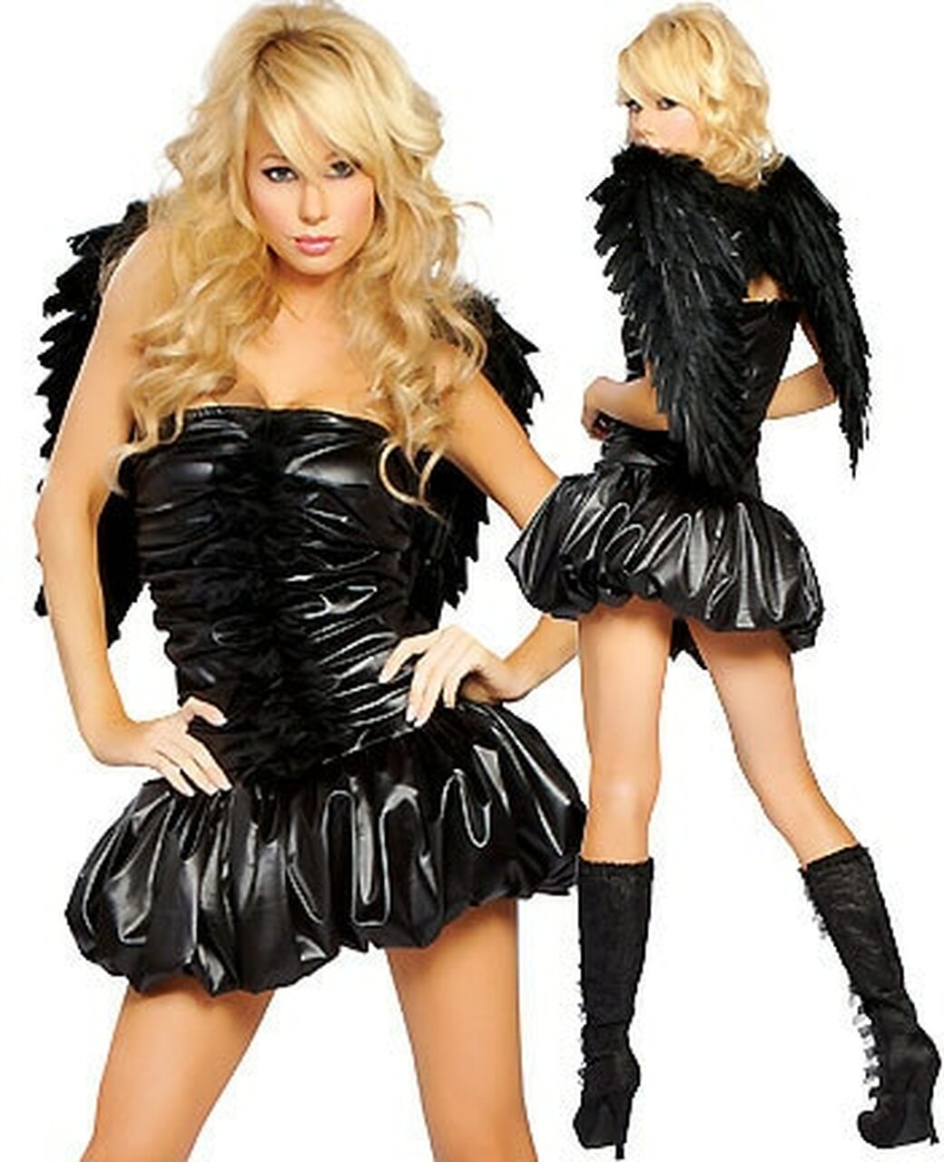 Naughty Dark Angel Costume - Andersen Mercantile