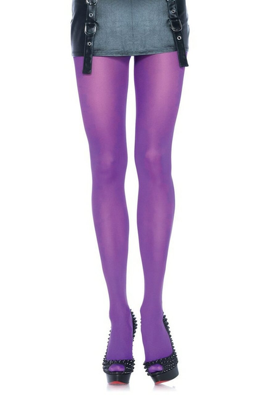 Nylon Opaque Tights - Andersen Mercantile