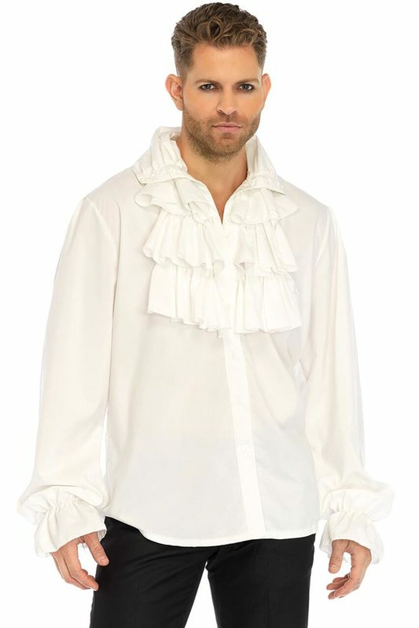 Ruffle Front Shirt - Andersen Mercantile