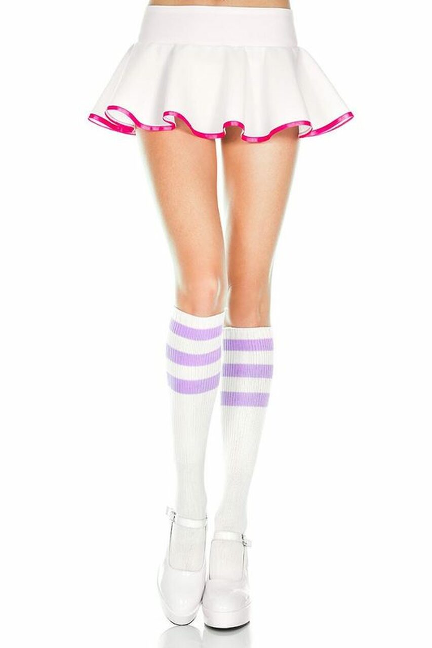 Triple Striped Knee High Socks - Andersen Mercantile