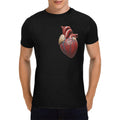 Men - Heavy Cotton T-Shirt - Front Print （Made in USA，Ships to USA Only）