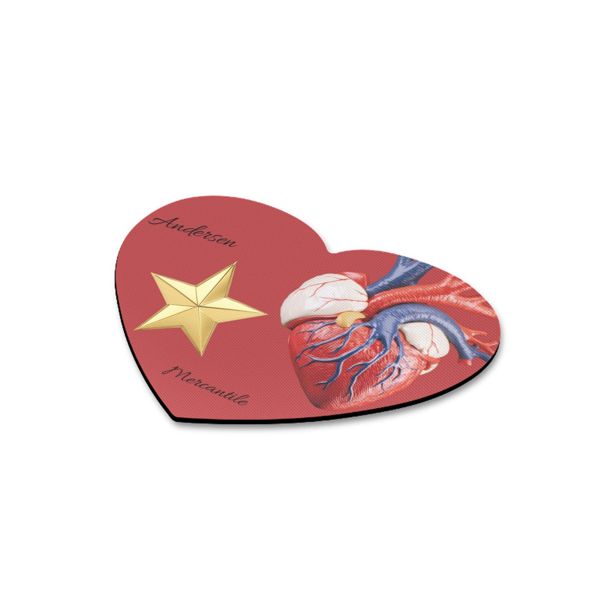 Heart-shaped Mousepad (Made In USA)
