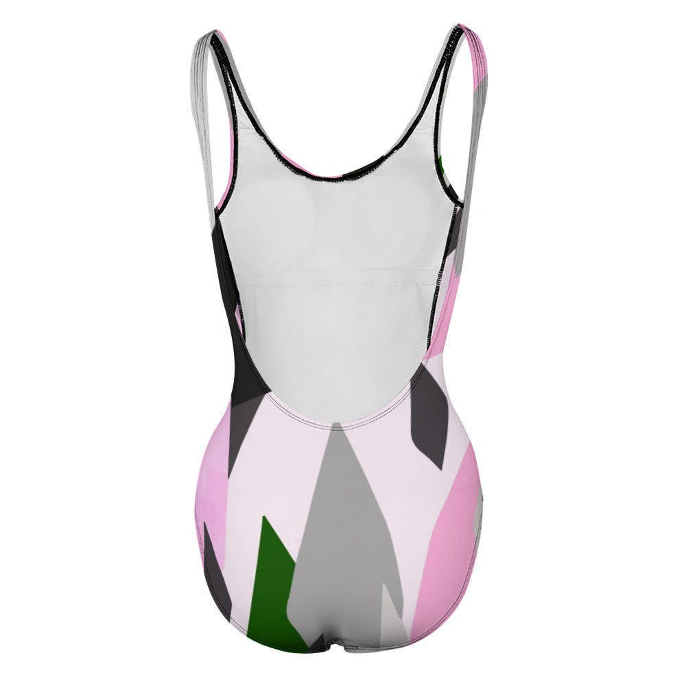 Chic Design Adult One Piece Swimsuit Full Print