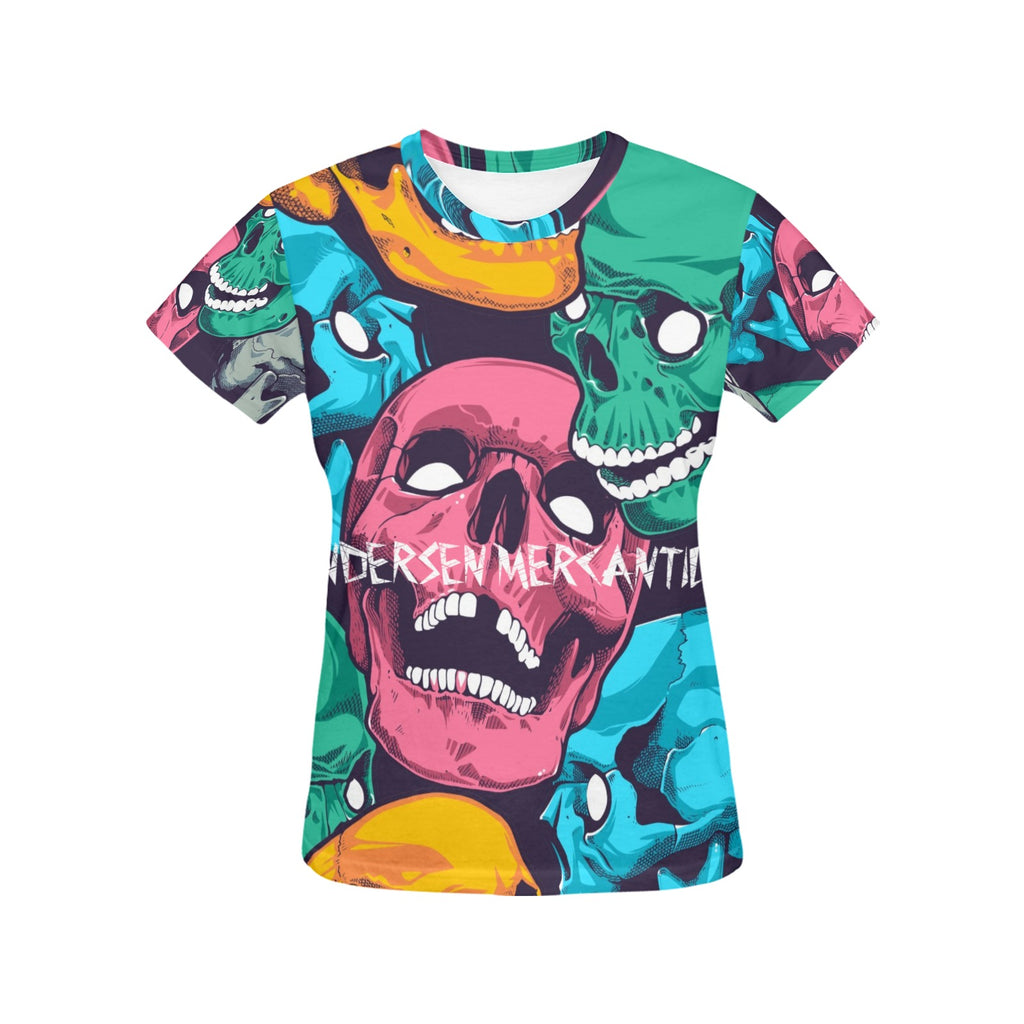 Women's All Over Print T-shirt  Made In Queen  Ships to USA Only