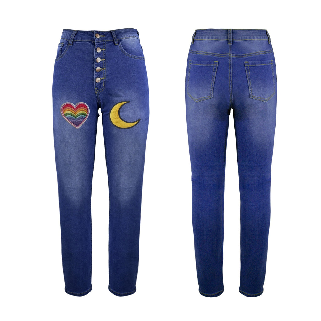 Women's Jeans (Front Printing) Made In USA Ships to USA Only