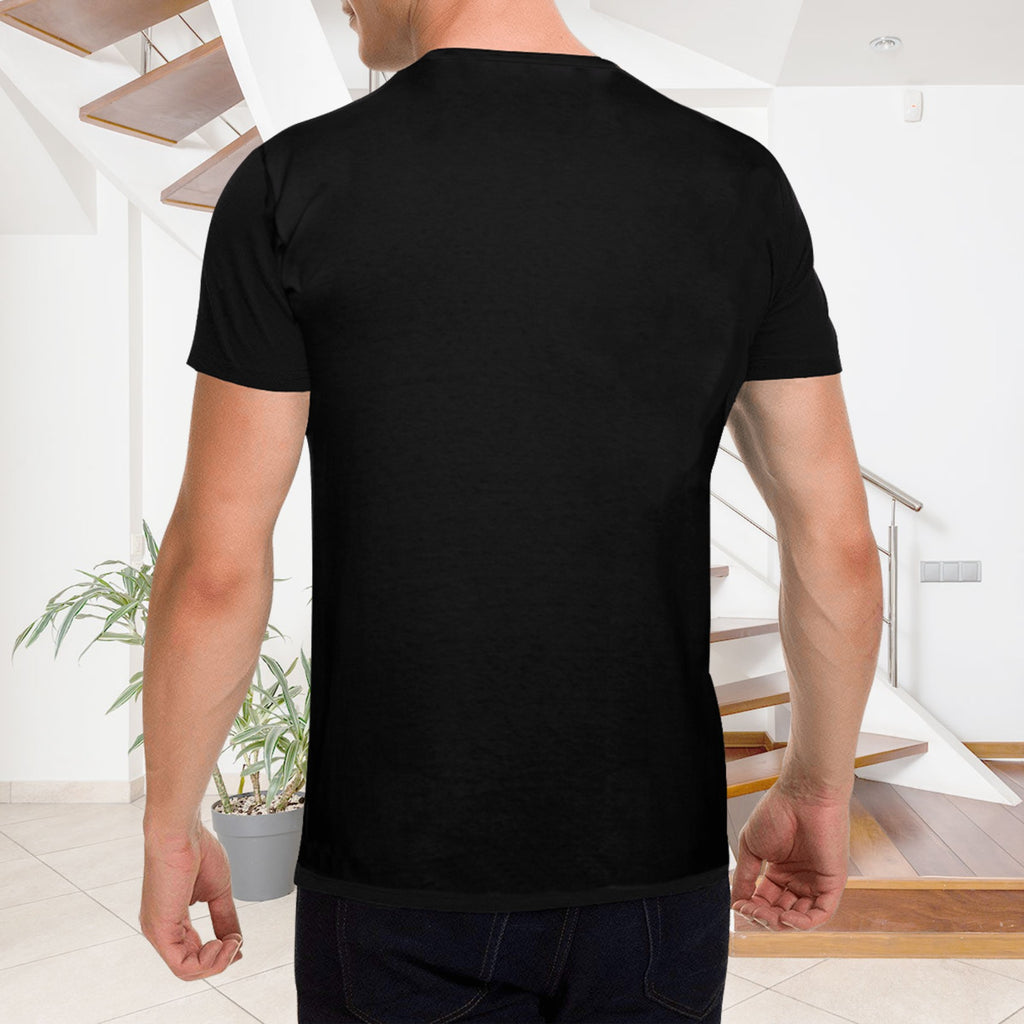 Men - Heavy Cotton T-Shirt - Front Print （Made in USA，Ships to USA Only）