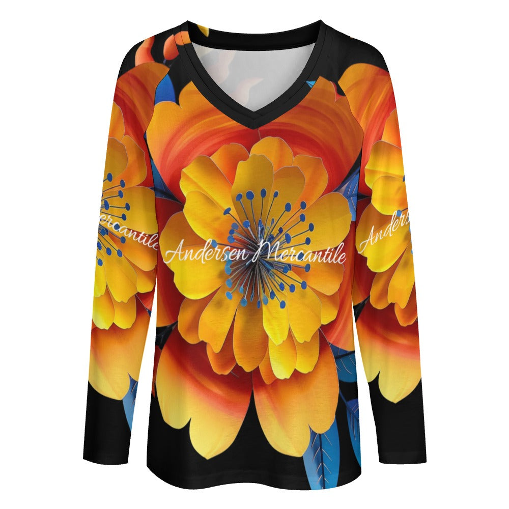 Women's Long Sleeve Loose Tee