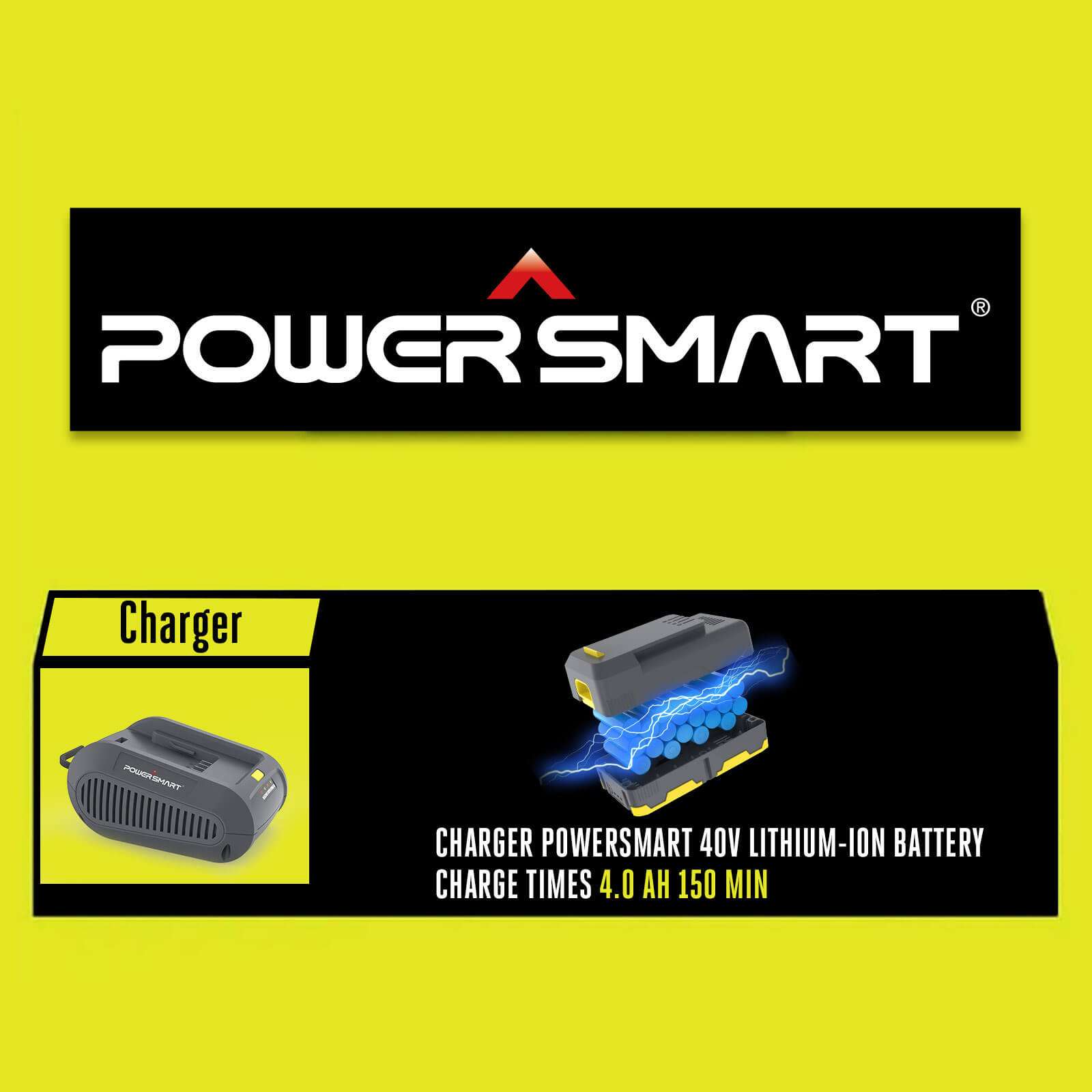 300W 40V Power Inverter with Two 40V Batteries DB9801B
