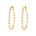 Oval Spaced Hoops