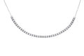 Halfway Illusion Tennis Necklace
