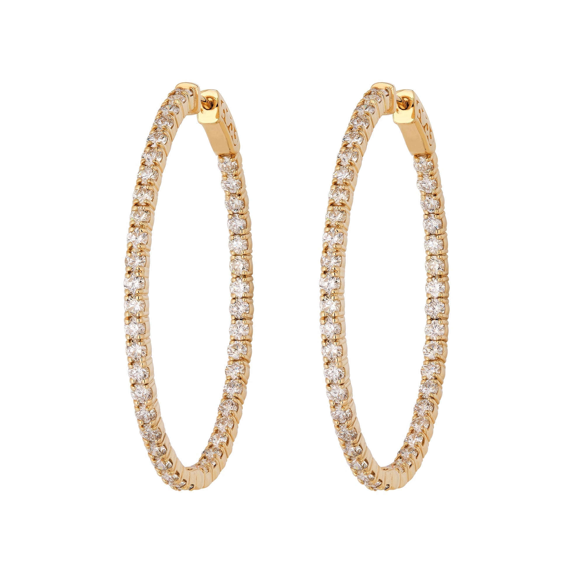 Elongated Basket Hoops