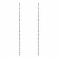 Marquise One Line Drop Earrings