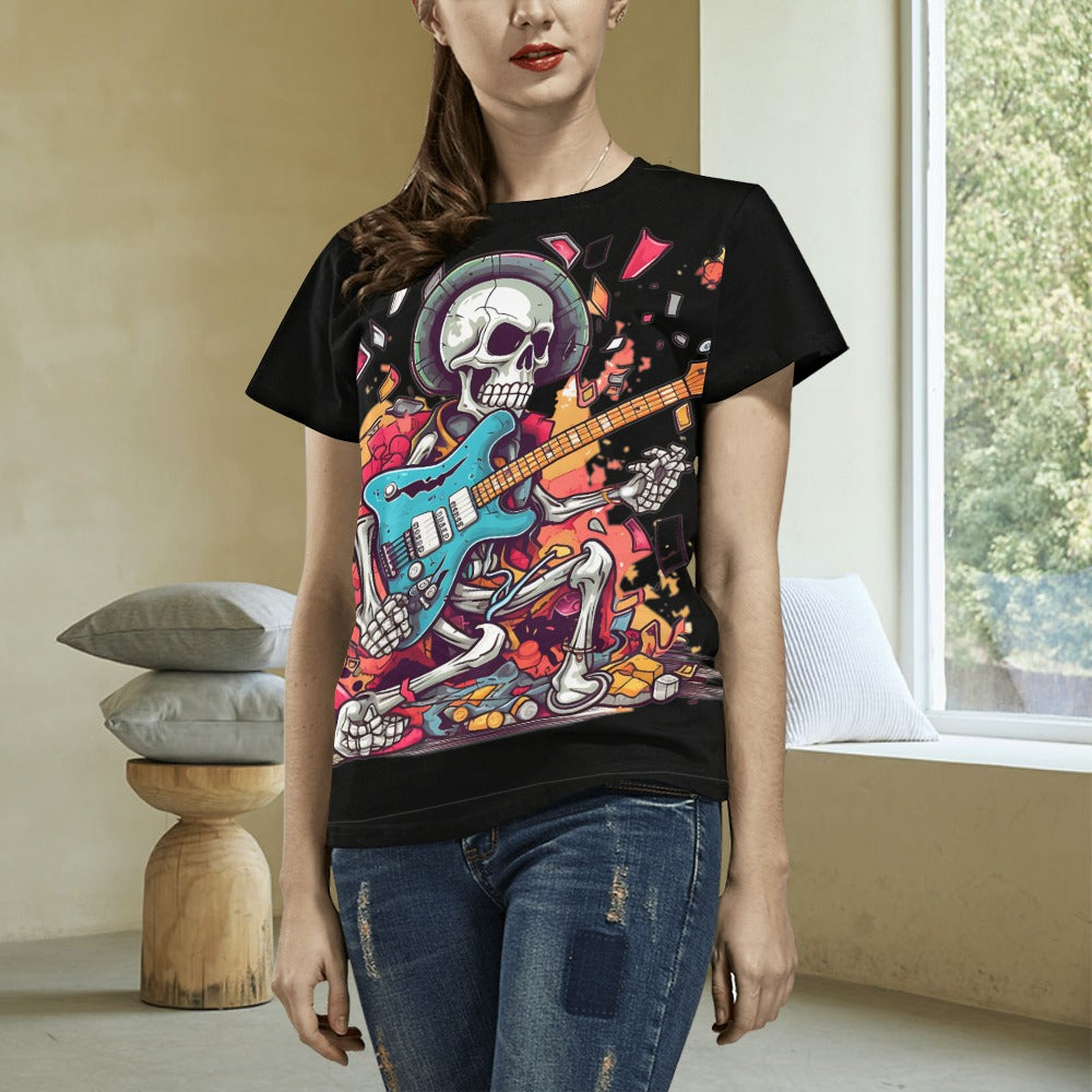 Women's All Over Print T-shirt (USA Size) (T40)