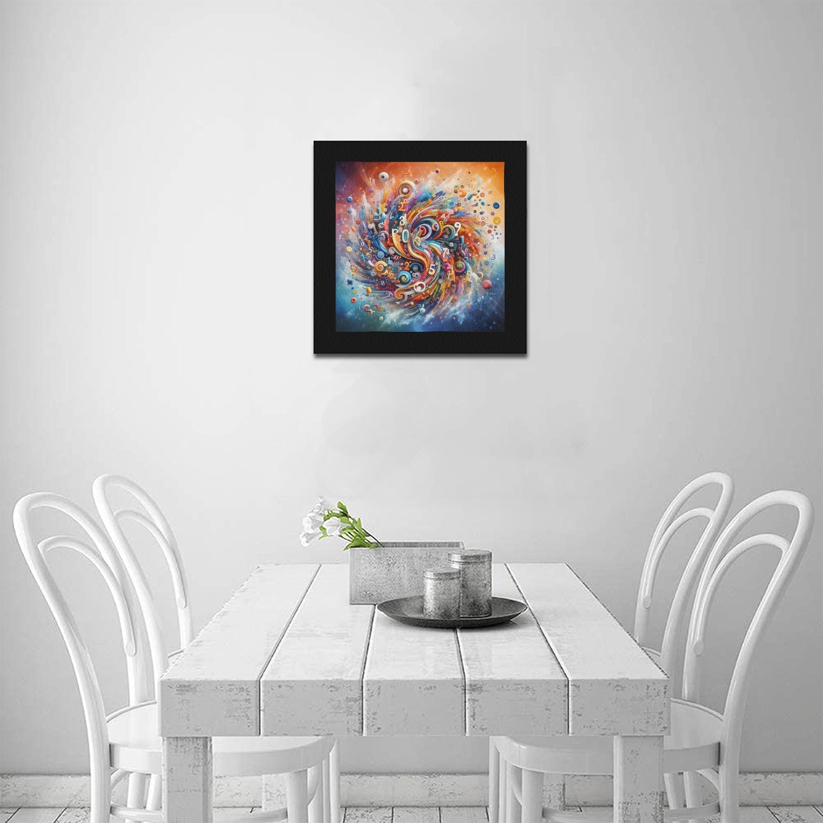 Frame Canvas Print 16x16 inch