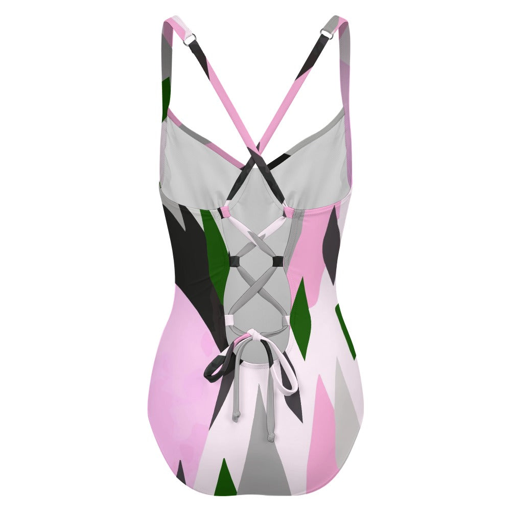 Women's one-piece swimsuit