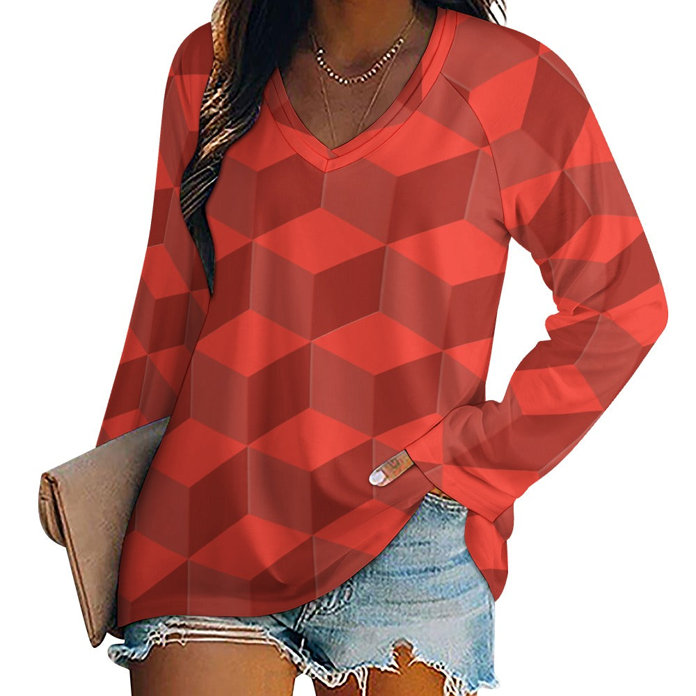 Women's Long sleeve loose tee