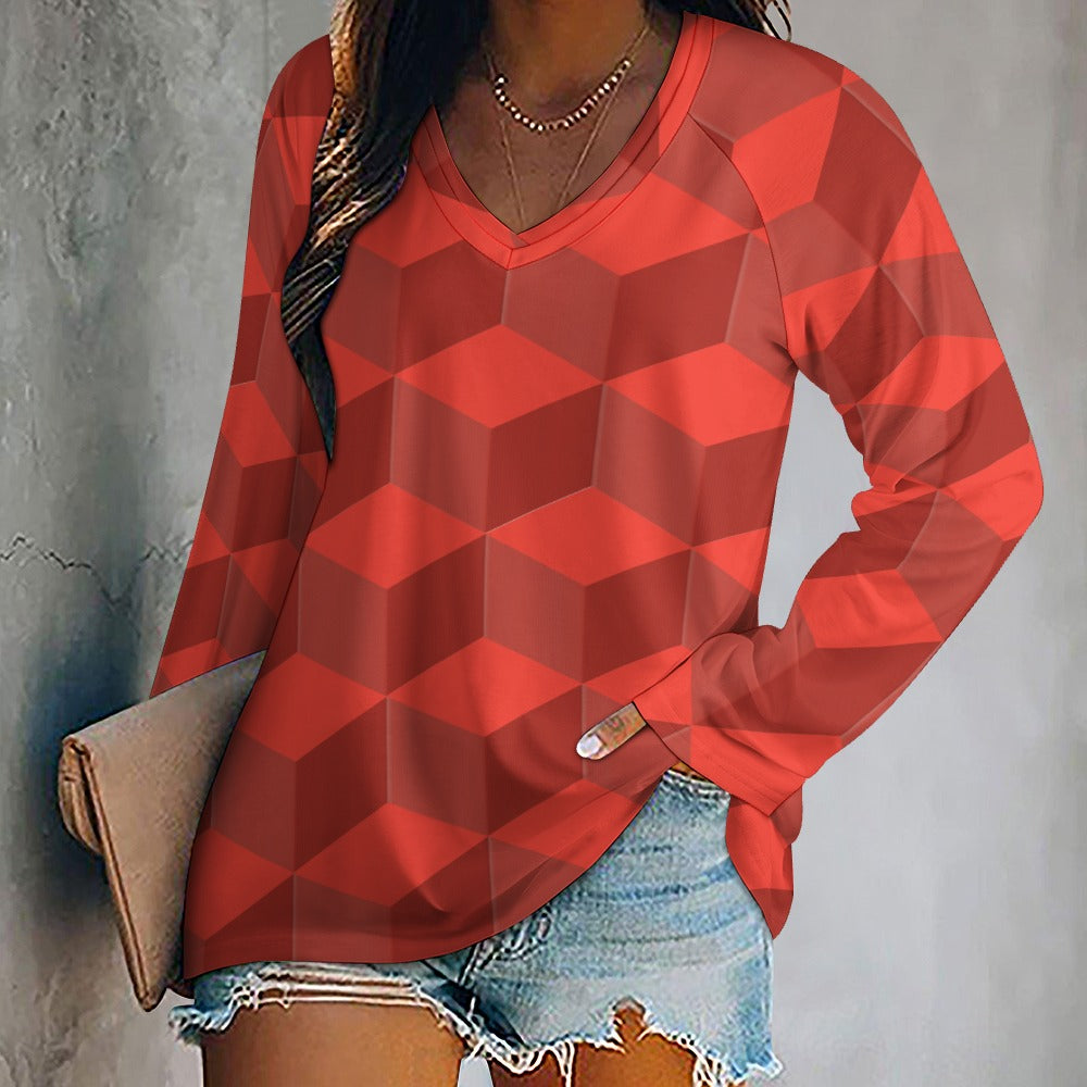 Women's Long sleeve loose tee