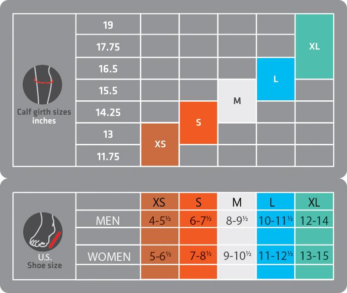 Women's Over The Calf Compression Stocking Socks (1 Pair) - Andersen Mercantile